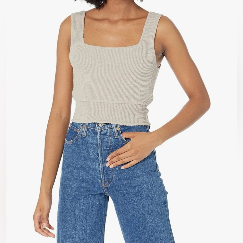 Club Monaco Bouclé Tank Sweater & Tube Skirt Set